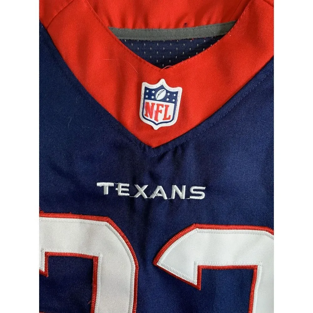 Arian Foster Houston Texans‎ NWOT Navy Blue Nike Authentic Elite Jersey Size 40